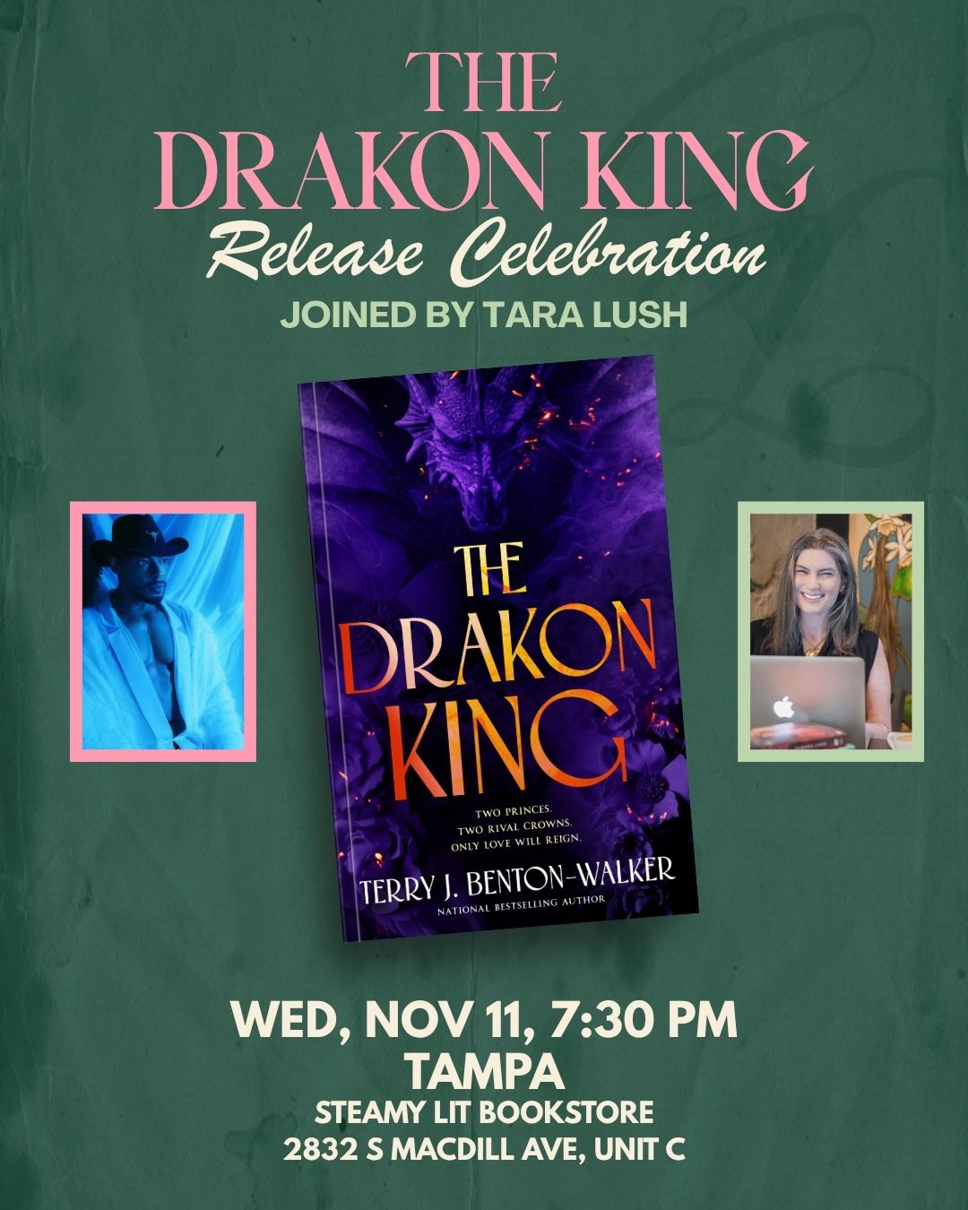 The Drakon King Book Tour - Author Signing & Conversation with Terry J. Benton-Walker in Tampa!