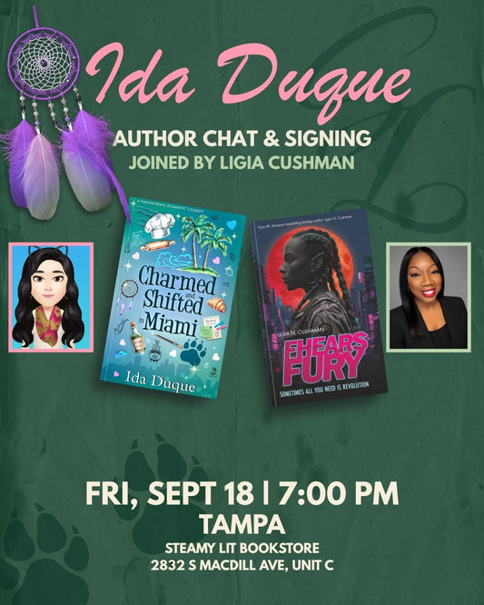 Celebrate Charmed and Shifted in Miami with Ida Duque! Book Signing & Conversation - Tampa