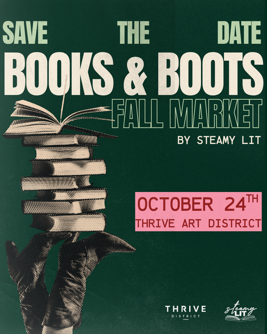 SAVE THE DATE: Books & Boots: Bookish Fall Market
