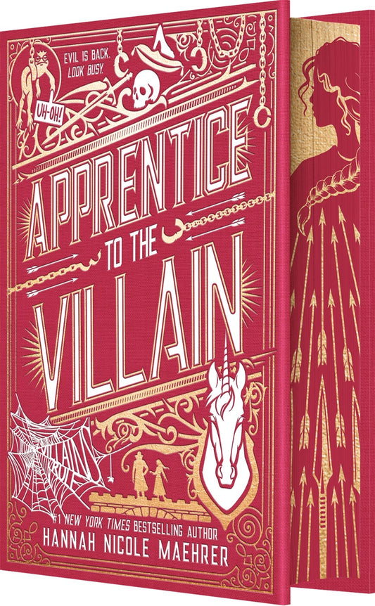 Apprentice to the Villain by Hannah Nicole Maehrer (Special Edition Hardcover)