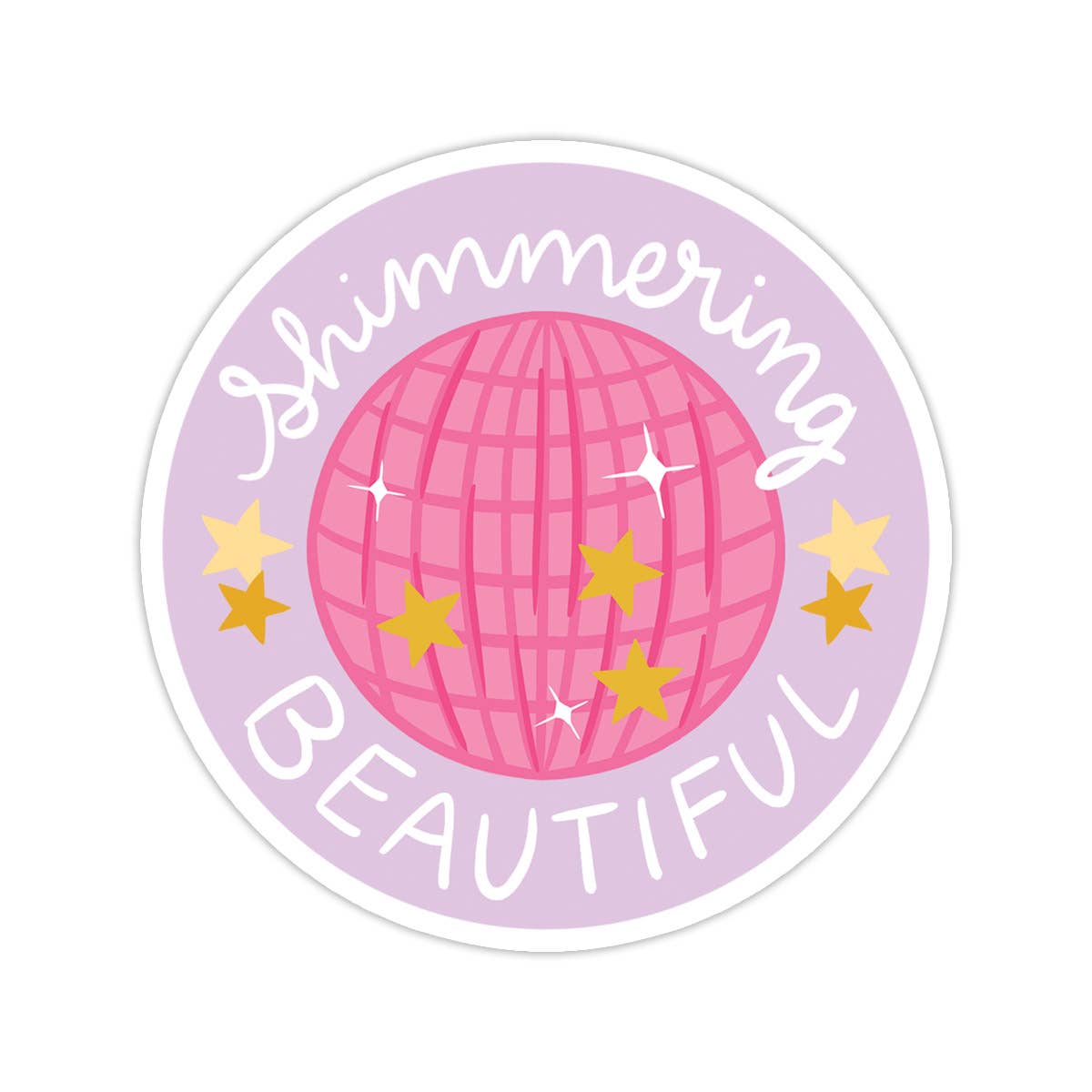 Shimmering Vinyl Sticker - Taylor Swift Inspired