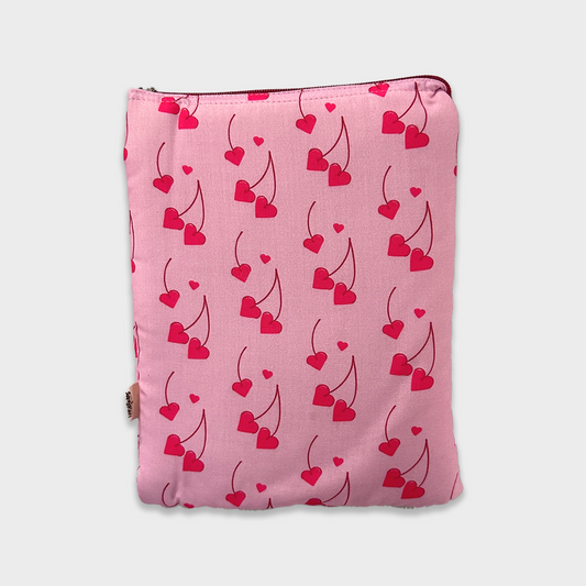 Cherry Heart Book Sleeve