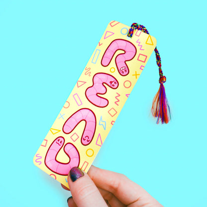 Read Book Worms Gift Bookmark with Tassel