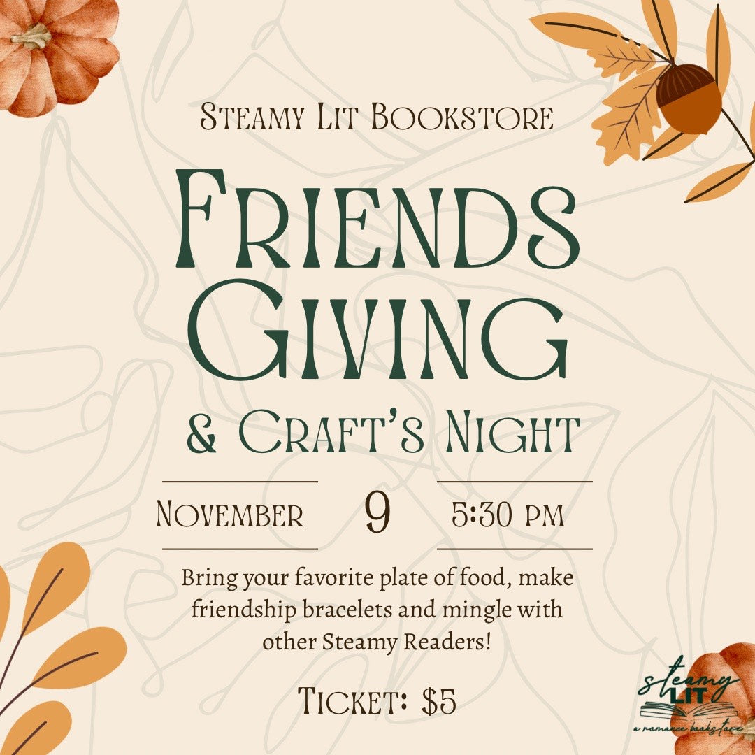 Friendsgiving & Crafts Night Event Ticket