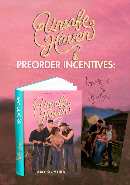 Unsafe haven by Amy Oliveira (Bookstore Exclusive Edition) (Pre-Order Campaign)