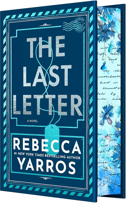 The Last Letter by Rebecca Yarros (Deluxe Edition + Signed Hardcover)