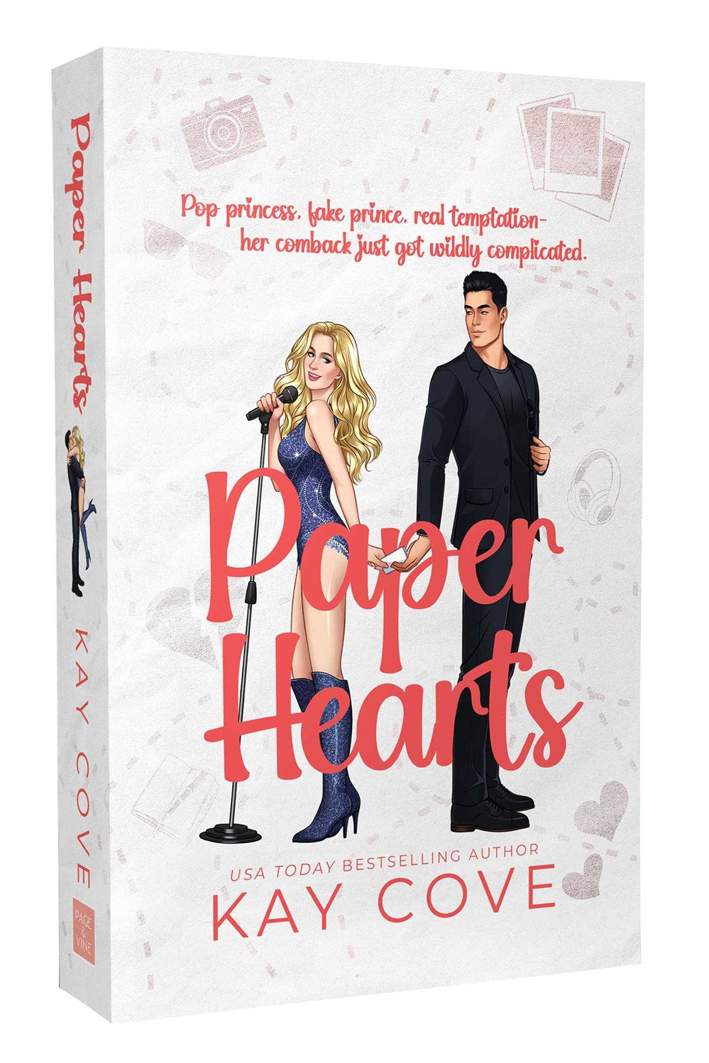 Paper Hearts (Off the Books #2) by Kay Cove