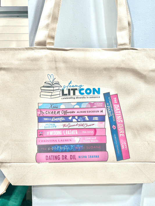 Steamy Lit Con '23 Book Tote