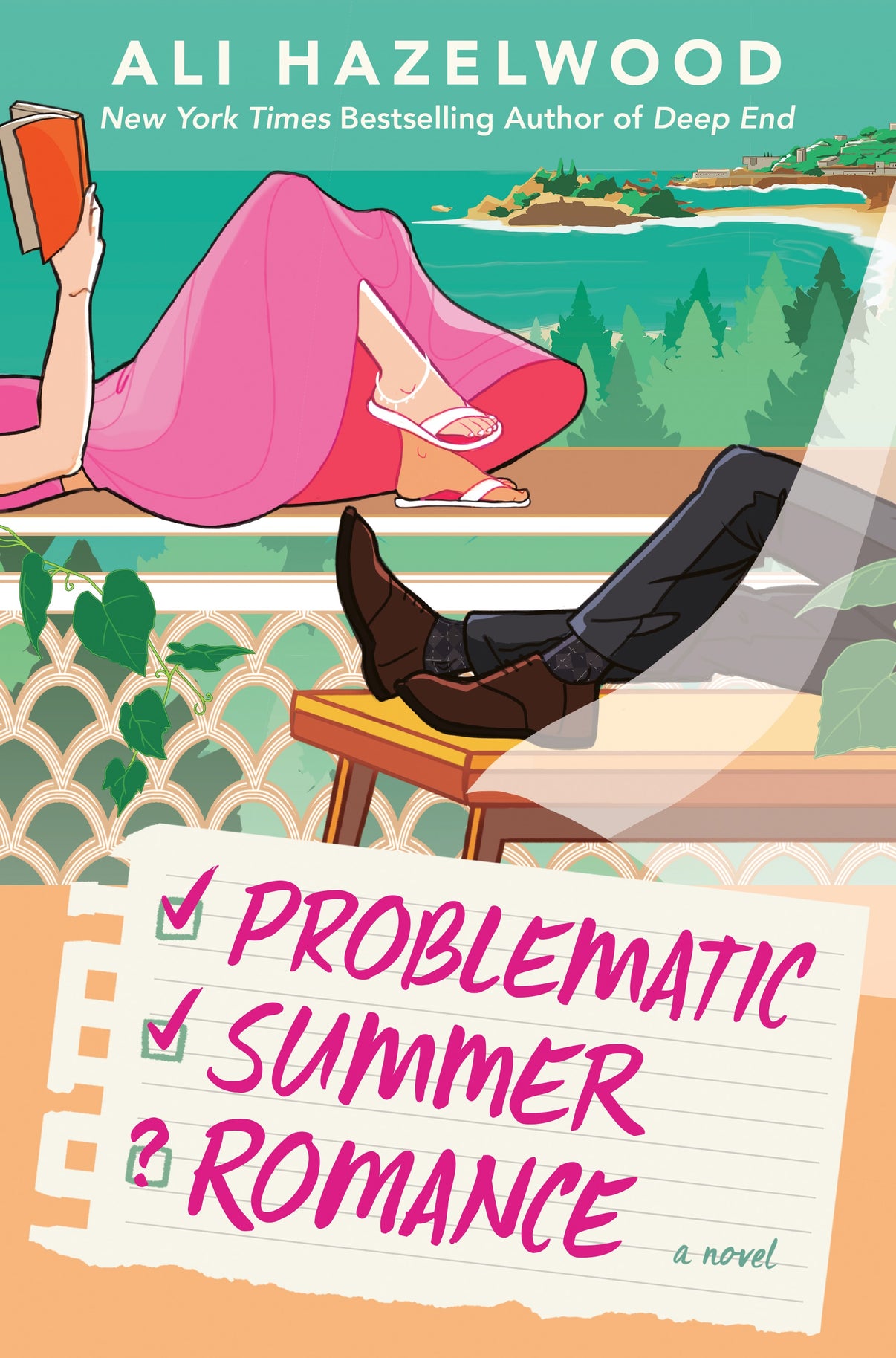 Problematic summer romance by ali hazelwood signed steamy lit