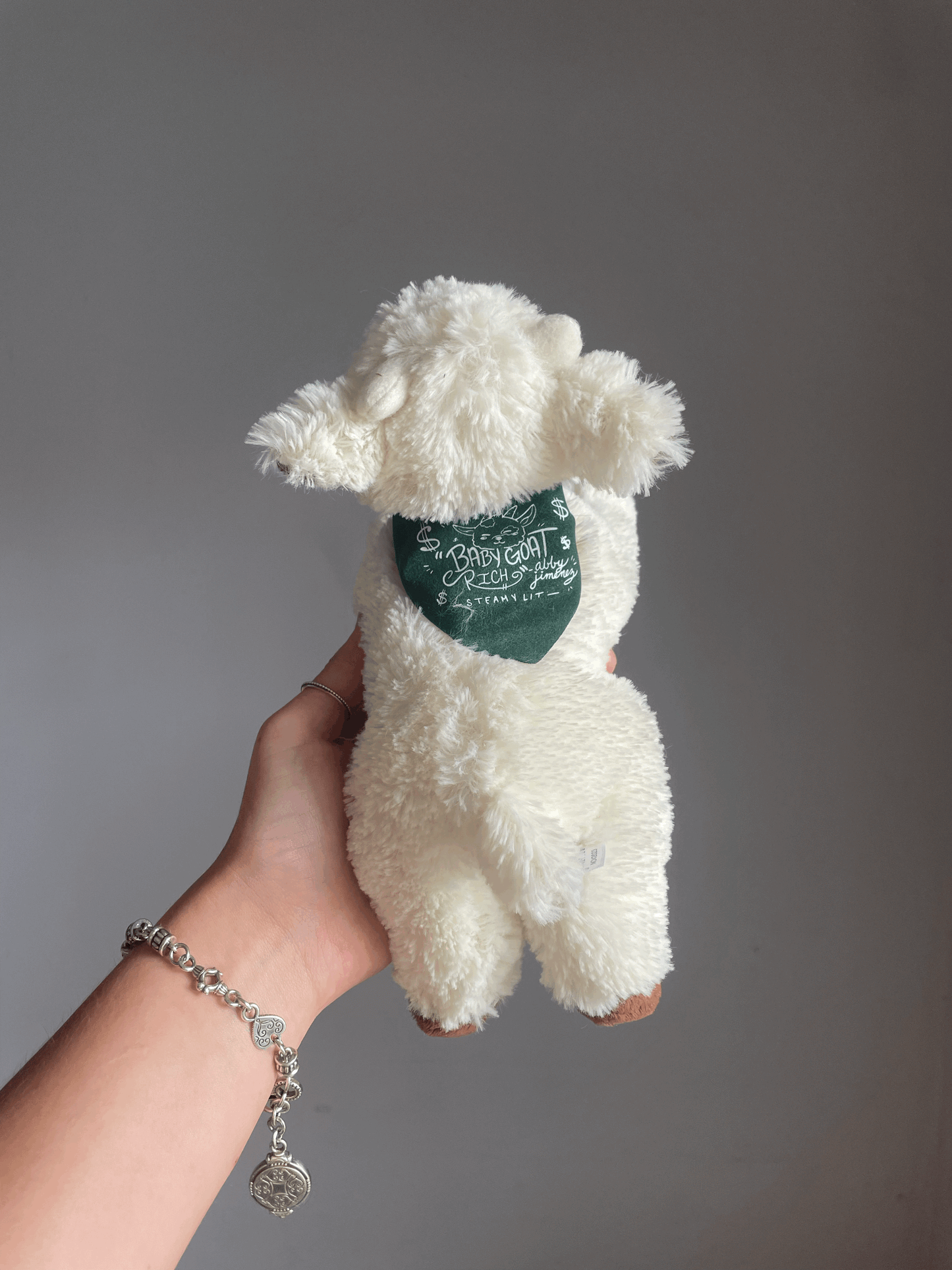 Abby Jimenez Goat Plushie