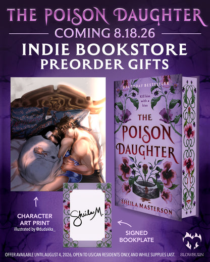 The Poison Daughter by Sheila Masterson (Pre-Order Campaign)