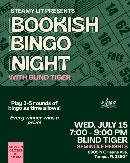 Book Bingo x Blind Tiger - Seminole Heights