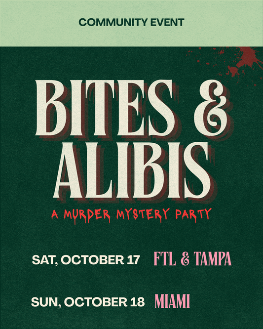 Bites & Alibis: Vampire Murder Mystery Party