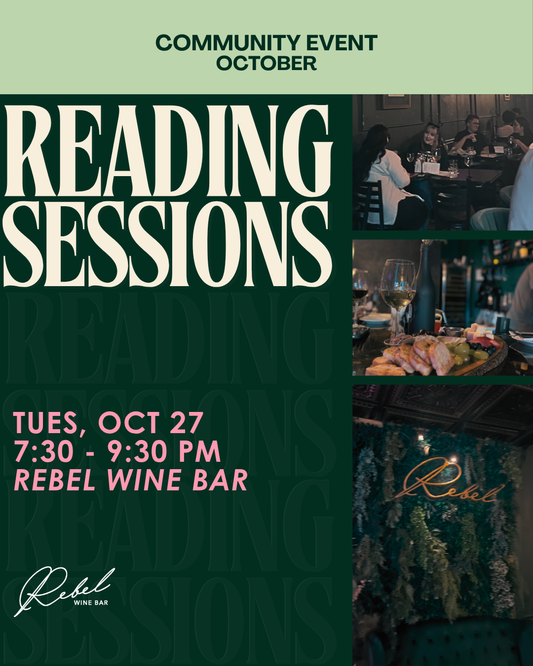 October Reading Session at Rebel Wine Bar FTL