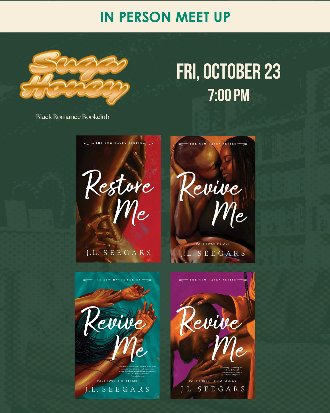 October 2026 - Suga Honey Black Romance Book club