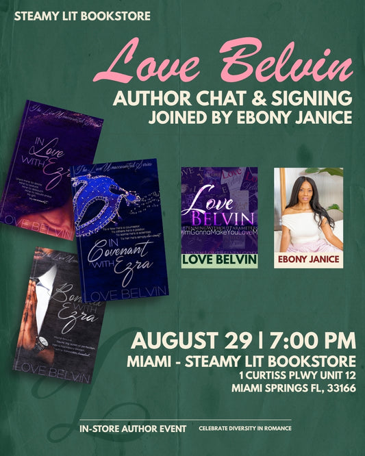 Love Belvin - Author Q&A and Meet and Greet
